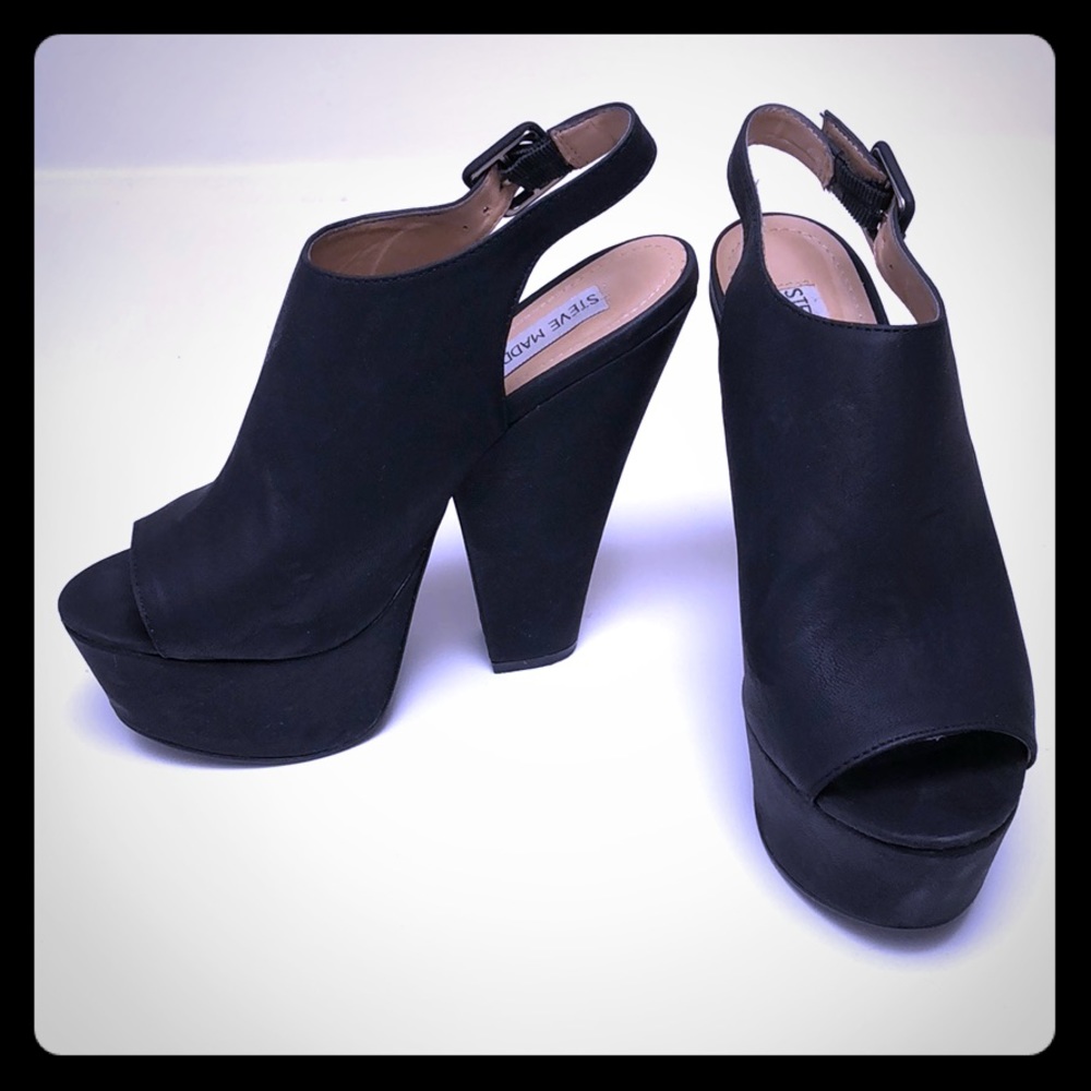 Steve Madden Gabby Black shoes size 8